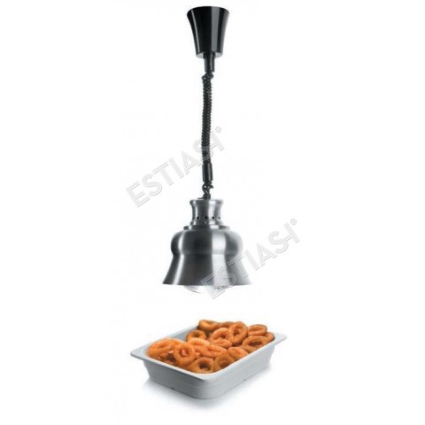 Heated buffet lamp