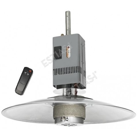 Ceiling electric patio heater with remote control