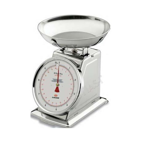 Inox analogue scale 10kg