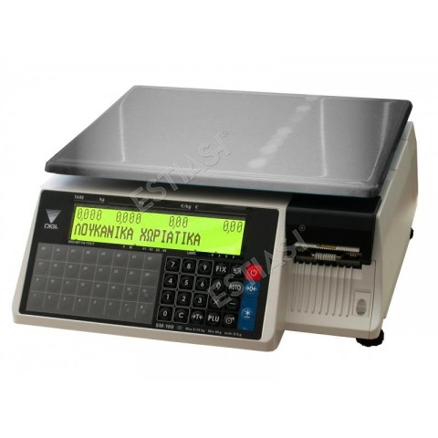 Label printing scale DIGI SM100 BCS Plus