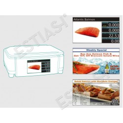 Label printing scale Η/Υ DIGI SM-5300 P