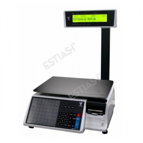 Label printing scale DIGI SM100 BCS Plus