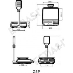 Ζυγαριά 30Kg ZSP