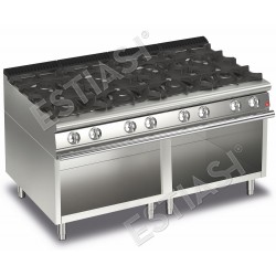 Gas cooktop with 8 burners Baron Q70PC/G1606