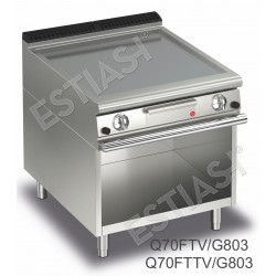 Gas griddle 80cm Q70FT Queen7 Baron