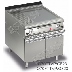 Gas griddle 80cm Q70FT Queen7 Baron