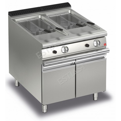 Commercial gas double fryer Baron Q70FRI/G610