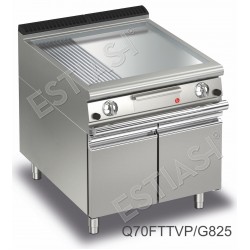 Gas griddle 80cm Q70FT Queen7 Baron