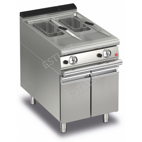 Commercial gas double fryer Baron Q70FRI/G610