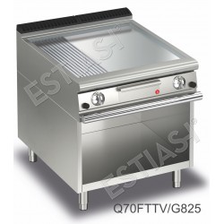 Gas griddle 80cm Q70FT Queen7 Baron