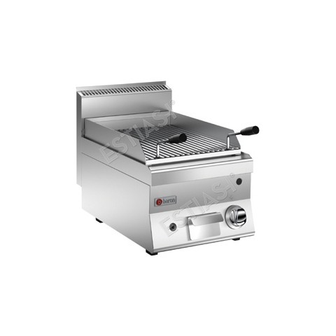 Gas lava rock single grill BARON 6NGL/G400