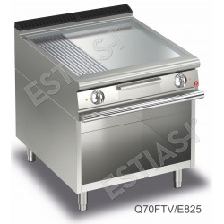 Electric griddle 80cm Q70FT Queen7 Baron