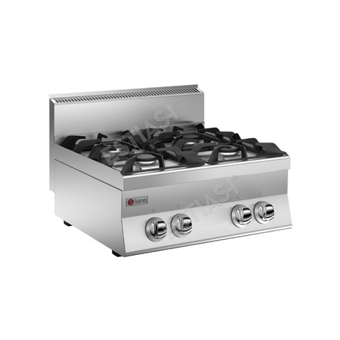 Gas boiling top with 4 burners Baron 6NPC/G722