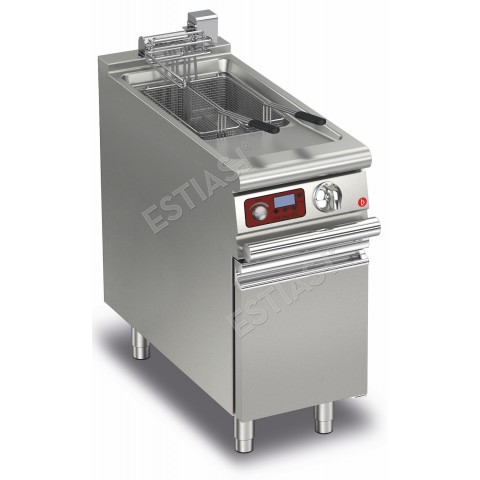 Commercial electric single fryer Baron Q70FRI/E415M with electronic control melting