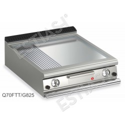 Gas griddle 80cm Q70FT Queen7 Baron