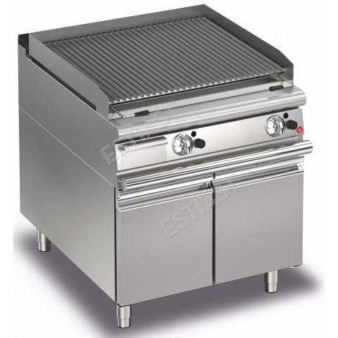 Double gas lava rock grill BARON Q70GL/G800